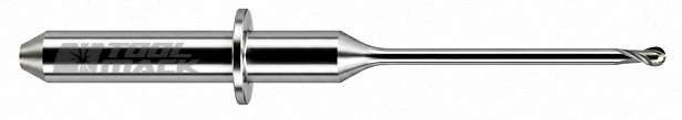 VHF Plastics Milling Bur 1.0mm Double Tooth (P100-R2-35) (image for) VHF Plastics Milling Bur 1.0mm Double Tooth (P100-R2-35)